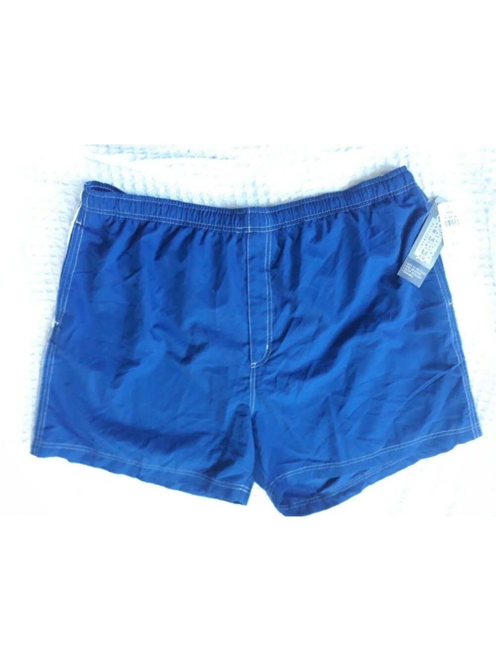 Weatherproof Performance Mens Blue Swim Trunks Surf Shorts XXL 2xl